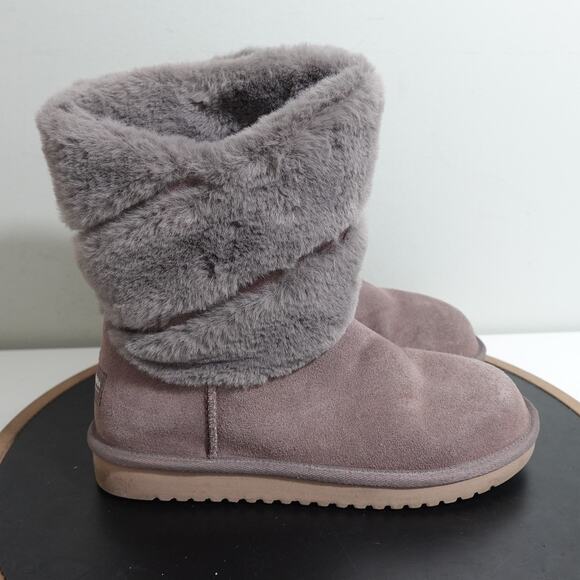 Koolaburra by UGG Boots Womens Size 6 Suede Winter Warm Cozy 1114629 - Picture 1 of 11
